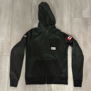 ROOTS - Whistler Zip Up Hooded Jacket - M